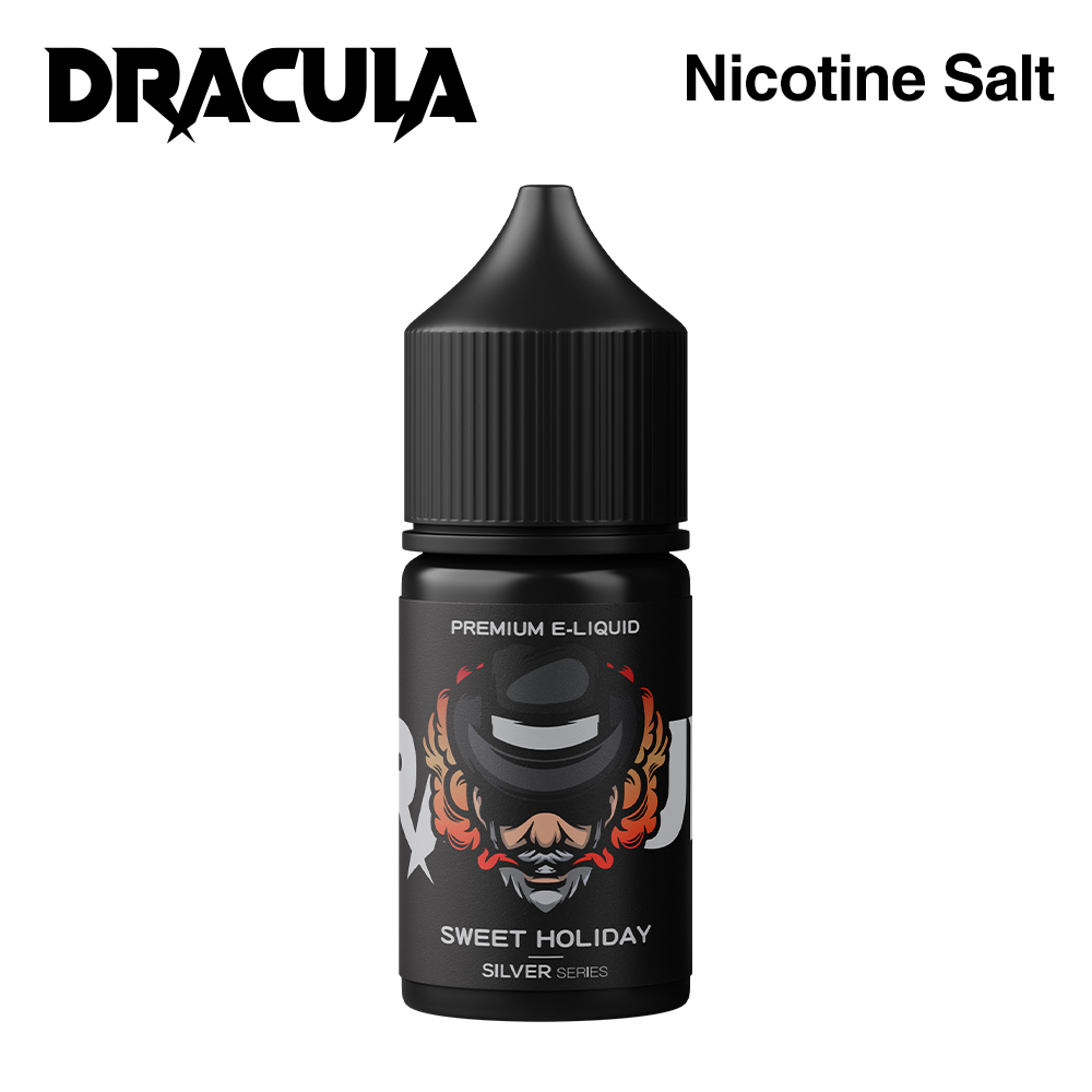DRACULA Nicotine Cool Sweet Holiday best tasting e liquid 9.8MG 30ML