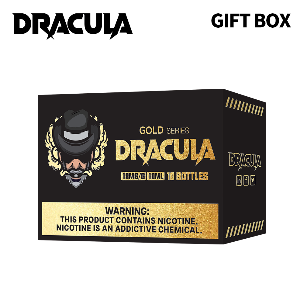 DRACULA Gold Series Gift Box Set Nicotine Salt E-liquid