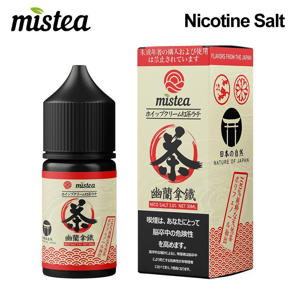 Milky Black Tea Salt Nic Vape Juice Wholesale - Mistea