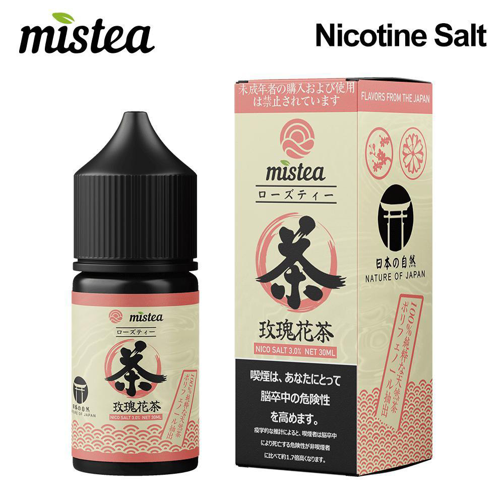 Rose Tea Nicotine Salt E-liquid Wholesale - Mistea Vape Juice