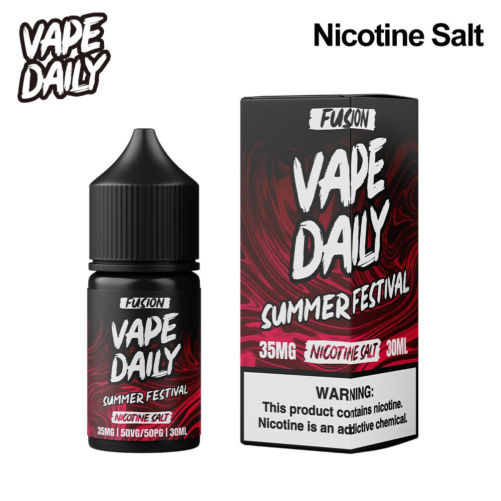 Nicotine Salt Summer Festival juice Flavor vape 35MG 30ML - Vape Daily