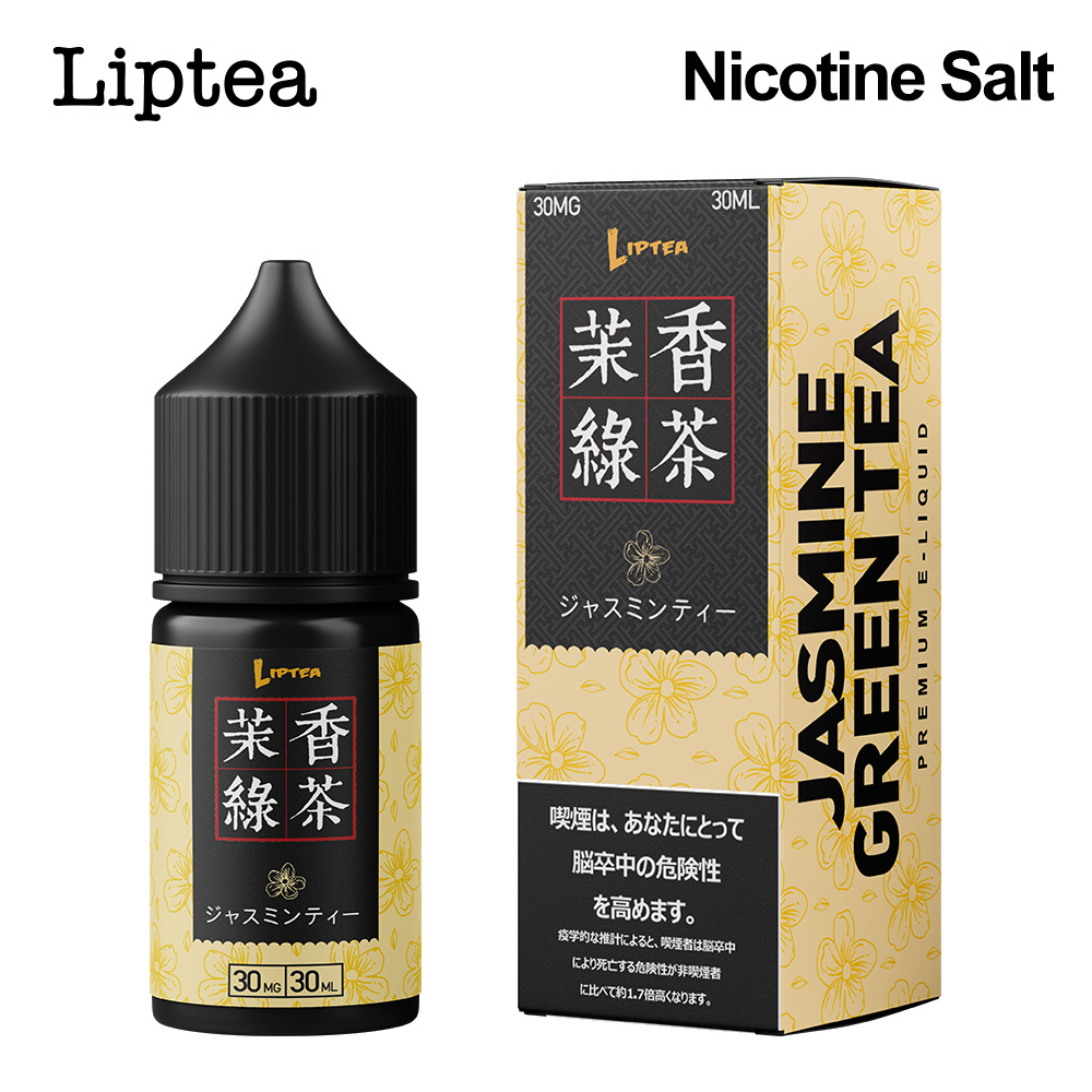 Jasmine Green Tea Flavor Nicotine Salt Vape Fluid 35MG 30ML - Liptea
